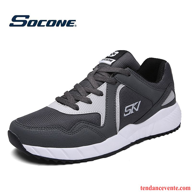 Vente De Chaussures De Running En Ligne Cushioning Sport Chaussures De Course Chaussures De Voyage Étudiant Printemps Homme Décontractée