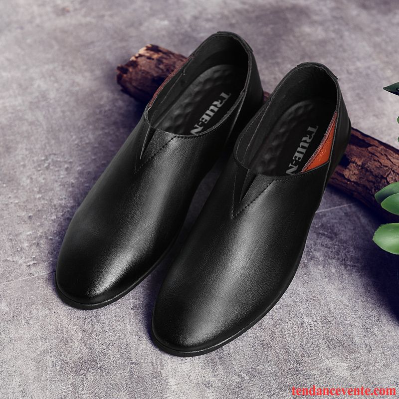 Vente Mocassins Homme Derbies Cuir Véritable Paresseux Homme Printemps Décontractée Tous Les Assortis Tendance Angleterre Pas Cher