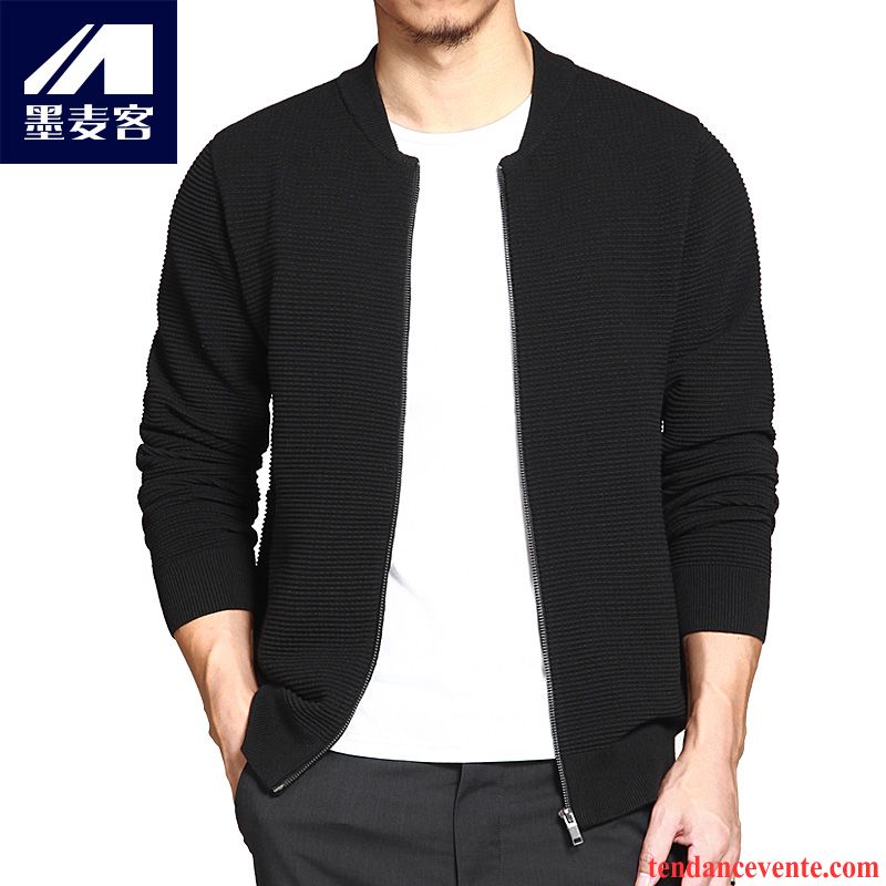 Veste En Cuir Homme Marron Tendance Slim Jeunesse Vêtements De Baseball Pardessus Homme Veste Pilote Hiver Bordeaux Soldes