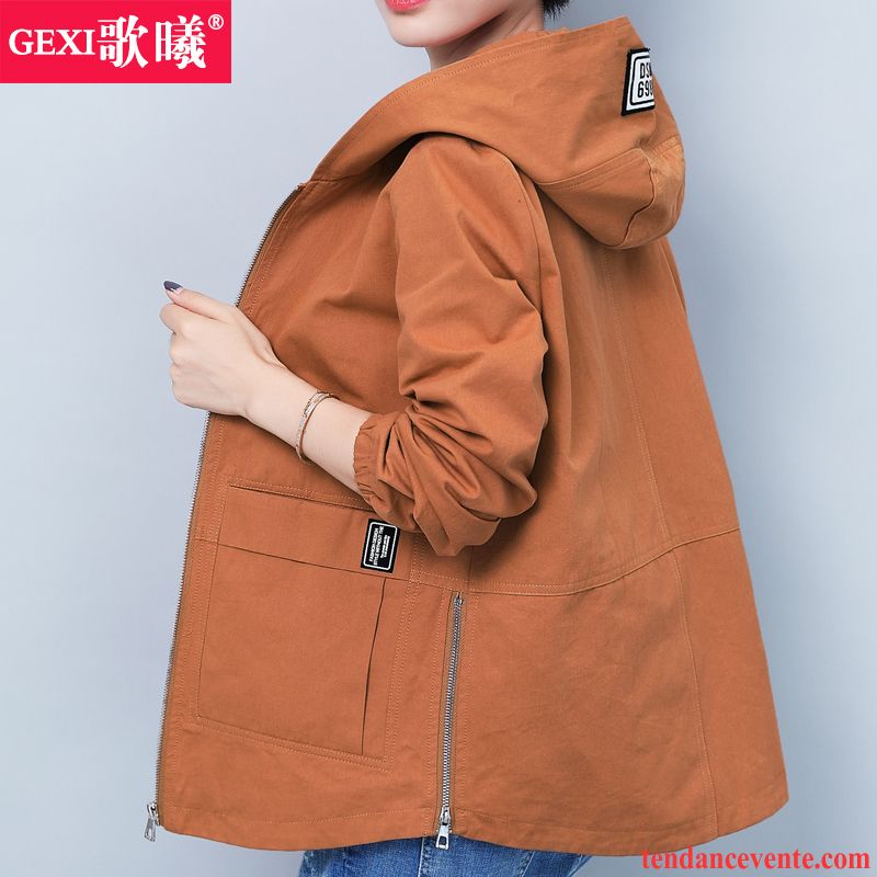 Veste Femme Velours Tempérament Pardessus Une Veste L'automne Militaire Vert Printemps Femme Coupe Vent Racé Bordeaux Vente