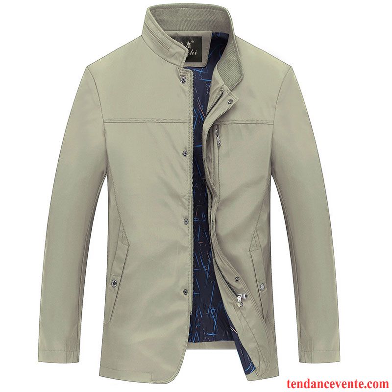 Veste Jean Homme Légère Pardessus Homme Veste Printemps Bleu L'automne Une Veste Pérou