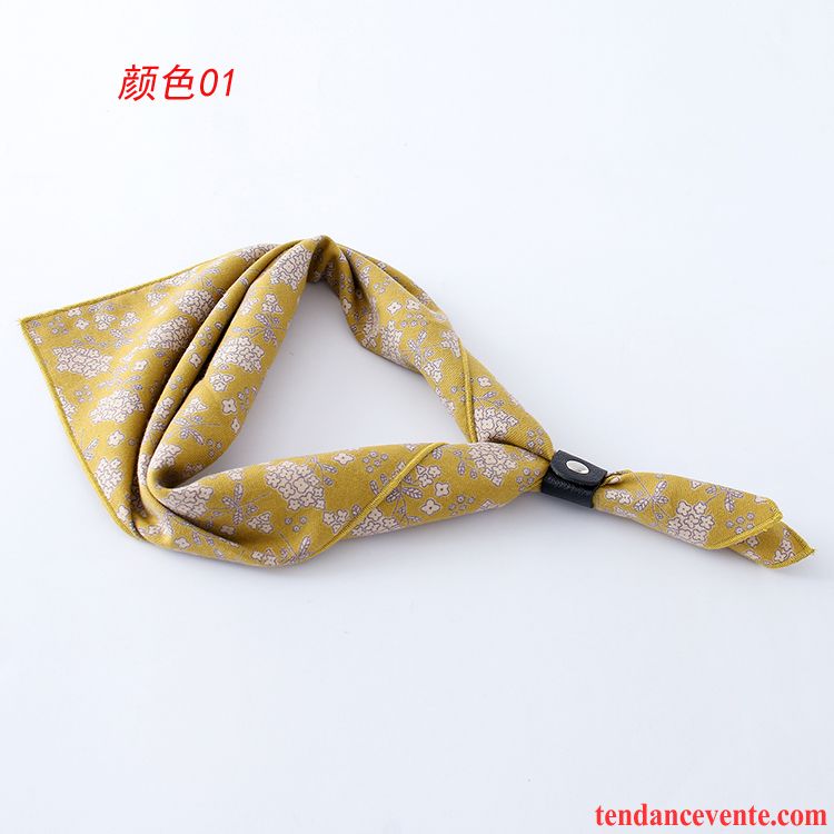 Écharpe Homme Hiver Costume Foulard Petit Le Nouveau L'automne Jaune