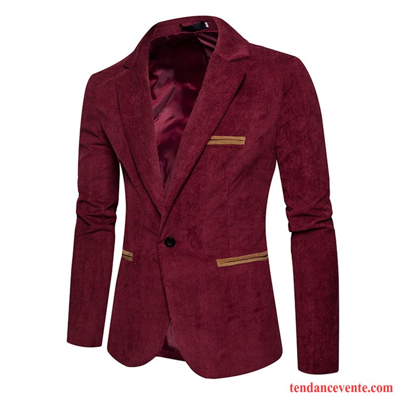 Blazer Homme Bordeaux