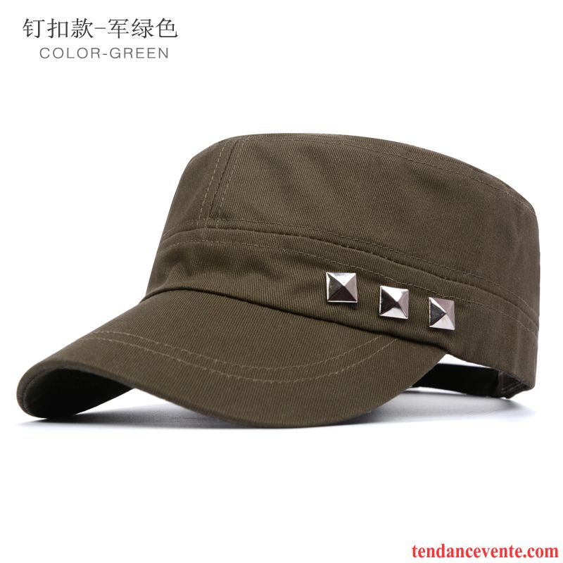 Casquette / Chapeau Homme De Plein Air Crème Solaire Été Mode Femme Printemps Noir Vert