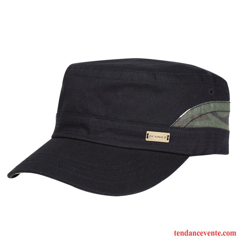 Casquette / Chapeau Homme Été Loisir Printemps L'automne Grande Taille All-match Noir