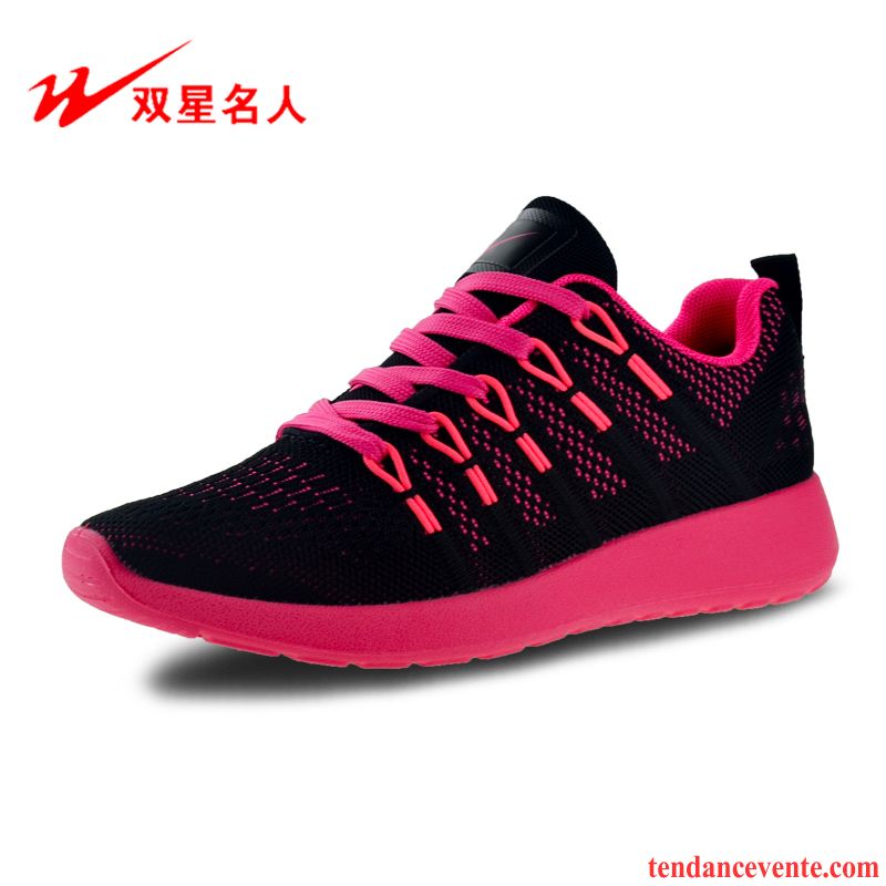 Chaussure De Running Femme Femme Décontractée Chaussures De Course Sport Léger Respirant Tendance L'automne Étudiant Pensée Soldes