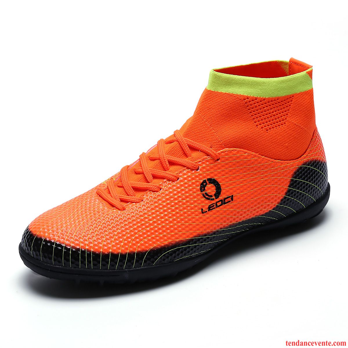 Chaussure Foot Mode Homme Antidérapant Homme Entraînement Sport Hautes Adolescent Longue Hiver Corail