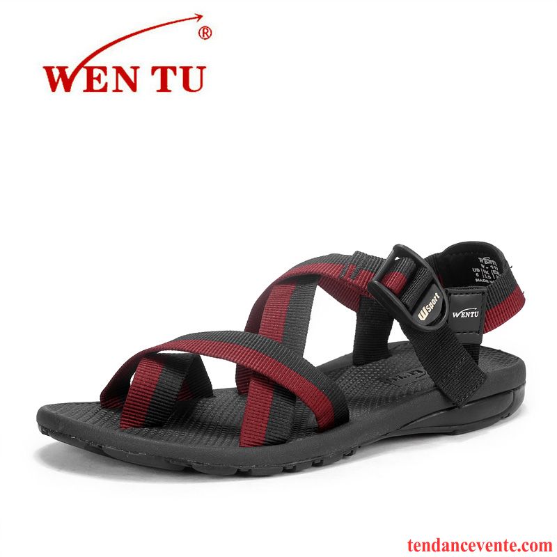 Chaussure Homme Sandales Homme Tendance Décontractée De Plein Air Plage Sport Été Saphir Pas Cher