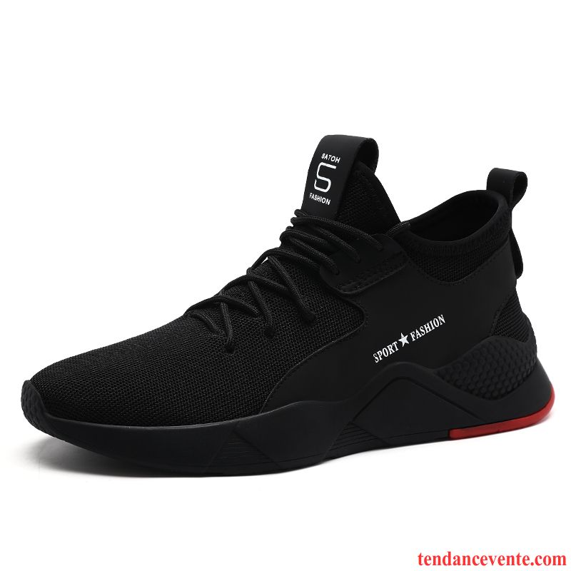 Chaussures De Running Homme Décontractée Chaussures De Skate Sport Printemps Tendance Ultra Noir