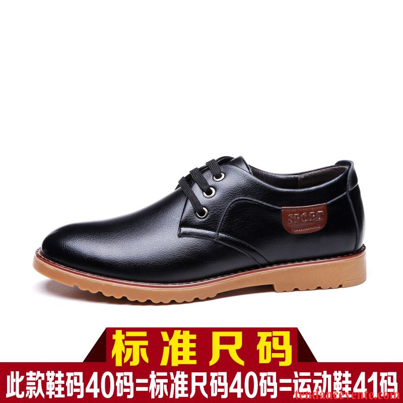 Derbies Fourrées Homme Entreprise Jeunesse Hiver Chaussures En Coton Tendance Homme Semelle Oxford Plus De Velours Décontractée