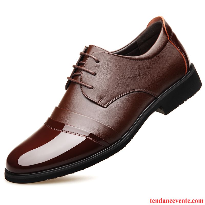 Derbies Homme Jeunesse Été Entreprise Laçage Printemps Brun