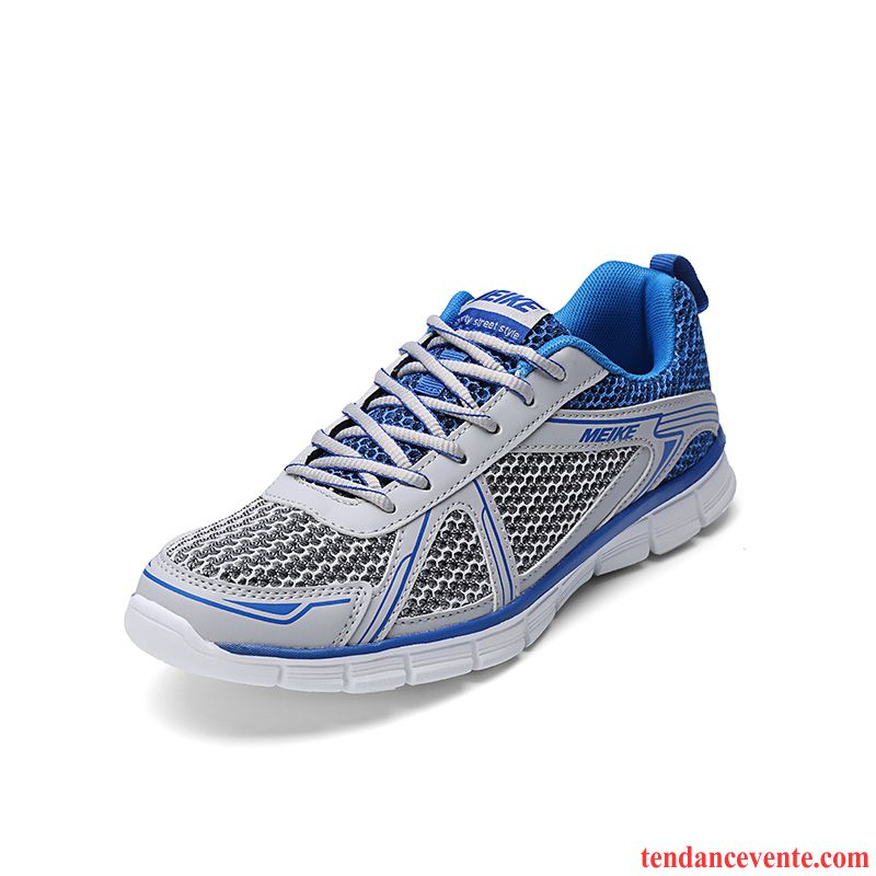 Marché De La Chaussure De Running Le Jogging Respirant Confortable Chaussures De Course Homme Chaussures De Voyage Printemps Décontractée Net Sport Pensée Pas Cher