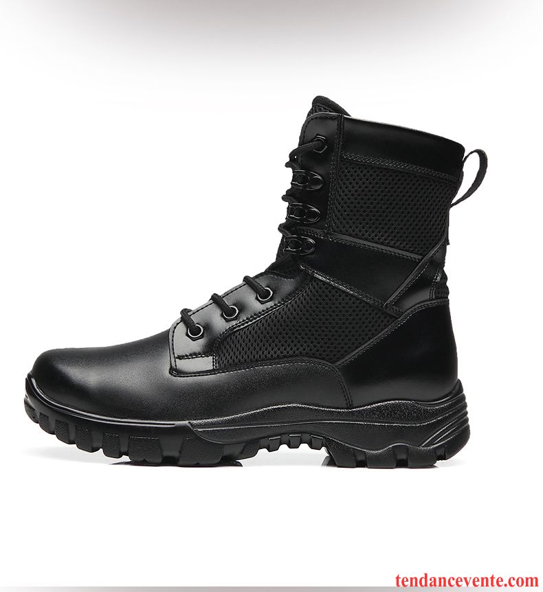 Marque Bottes Homme De Plein Air Ultra Noir Homme Été Respirant