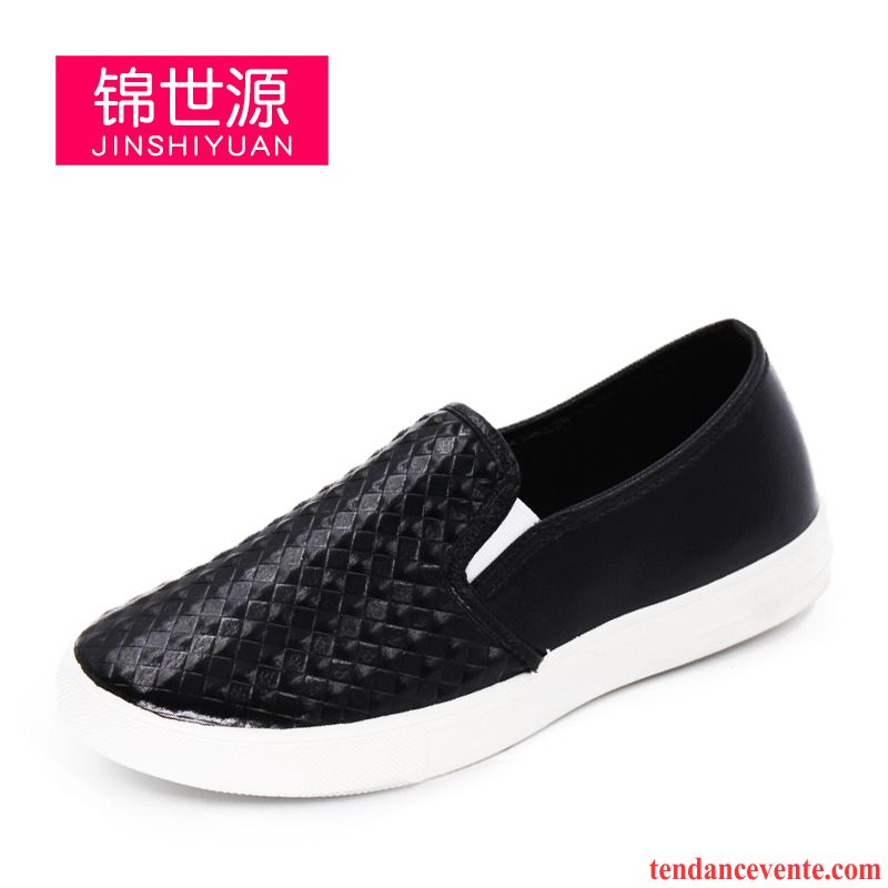 Mocassin Daim Femme Été Femme Printemps Slip-on Blanc Derbies Décontractée Paresseux Enceintes Plates