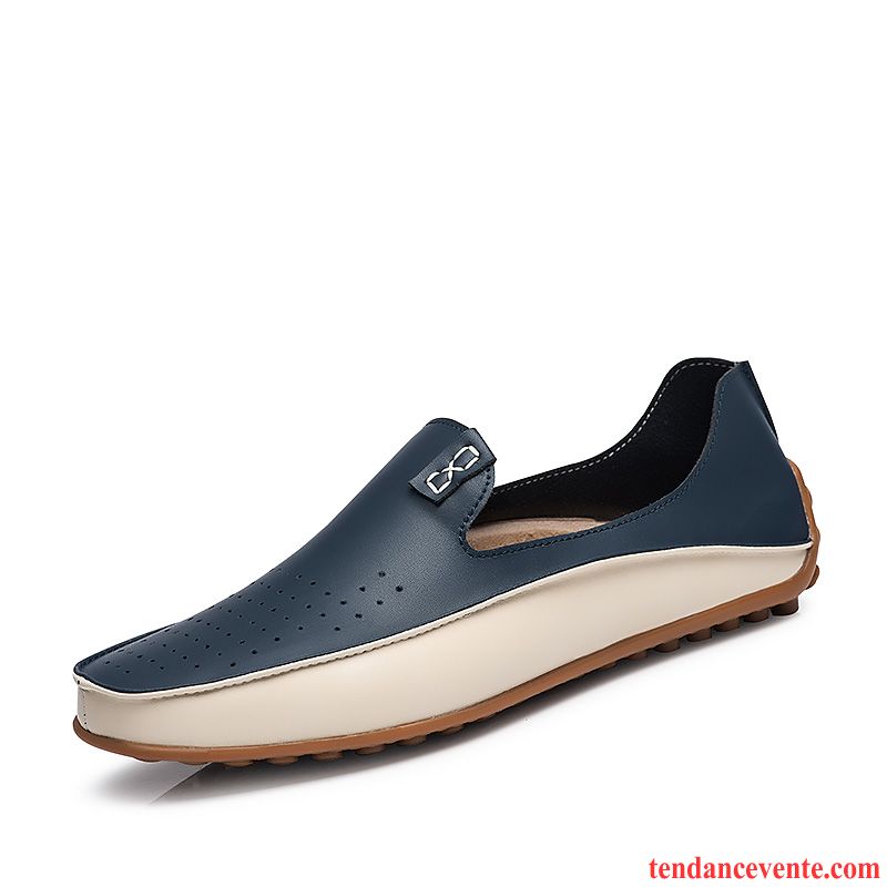 Mocassin Homme Chic Décontractée Gros Printemps Taillissime Homme Chaussures De Conduite Derbies Saumon Pas Cher