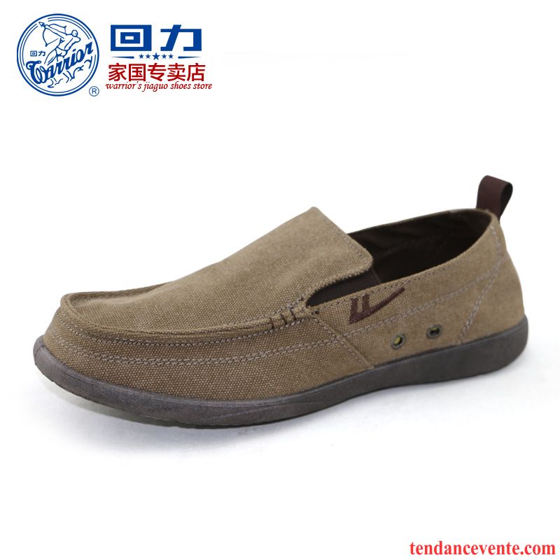 Mocassin Homme Pas Cher Décontractée Toile Slip-on L'automne Printemps Paresseux Angleterre Tendance Homme Respirant Or