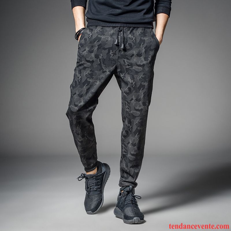 Pantalon Blanc Homme Pantalon Harlan Slim Homme Camouflage Sport Tendance Hiver