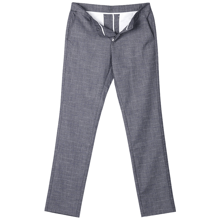 Pantalons Homme De Travail Travailler Printemps L'automne Tendance Slim Gris Foncé