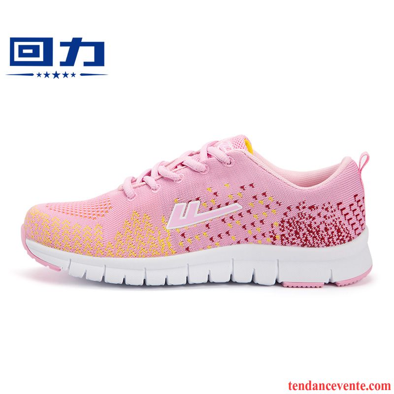 Promo Chaussure Running Femme Antidérapant Porter Le Jogging Décontractée L'automne Femme Printemps Sport Chaussures De Course Respirant