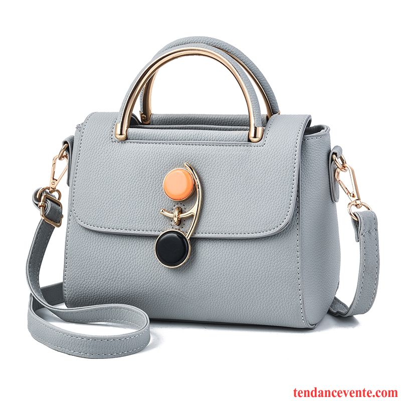 Sac À Bandoulière Femme All-match Petit Mode Été Tendance Sac De Messager Bleu