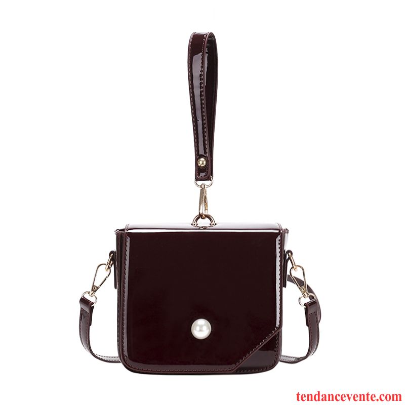 Sac À Bandoulière Femme Mini All-match Rétro Petit Le Nouveau Ultra Bordeaux