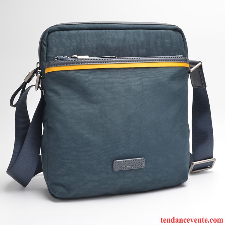 Sac À Bandoulière Homme Entreprise Oxford Textile Tissu Le Nouveau Nylon Sac De Messager Bleu Marin