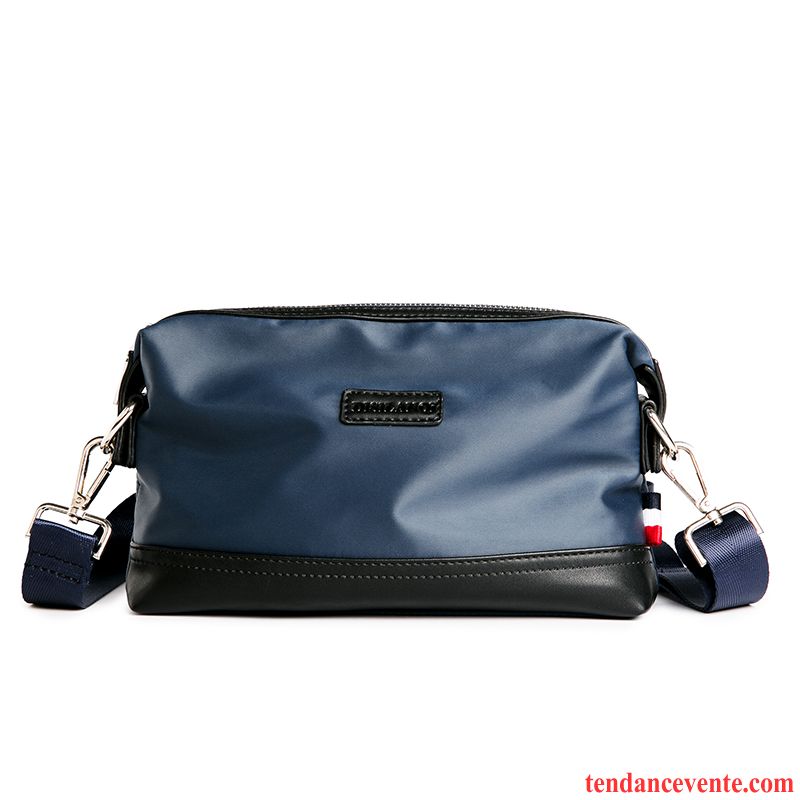 Sac À Bandoulière Homme Entreprise Sac De Messager Nylon Loisir Simple Sacs À Bandoulière Bleu