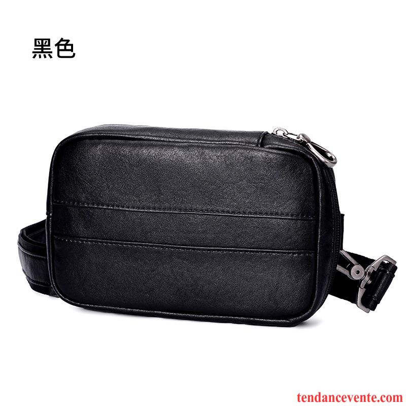 Sac À Bandoulière Homme Loisir Sacs À Bandoulière Sac À Dos Jeunesse Sport Petit Noir