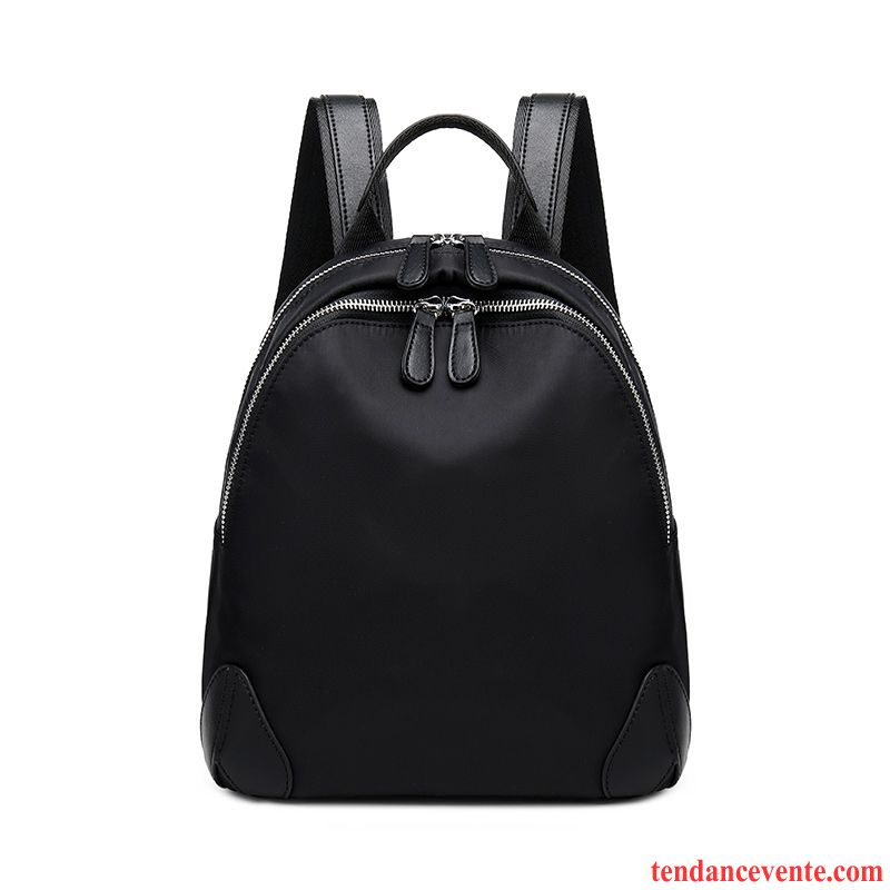 Sac À Dos Femme Voyage Le Nouveau Mode Cartable Petit All-match Noir