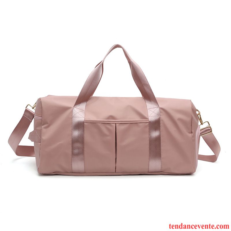 Sac À Dos Randonnée Femme Bagage Aptitude Lumière Sport Entraînement Court Rose