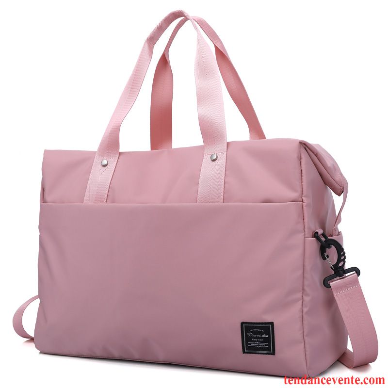 Sac À Dos Randonnée Femme Bagage Homme Voyage Grande Capacité Aptitude Étanche Rouge Rose