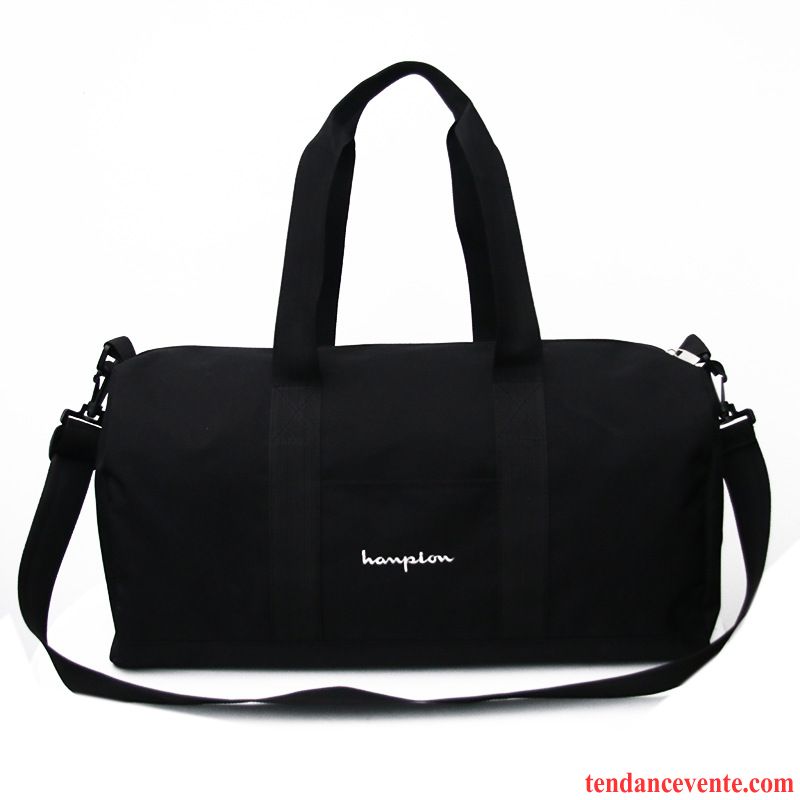 Sac À Dos Randonnée Femme Bagage Sport Homme Lumière Voyage Court Noir Rouge