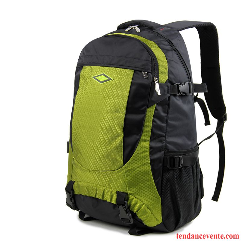 Sac À Dos Randonnée Femme Voyage Grande Capacité Tendance Sport De Plein Air Mode Vert