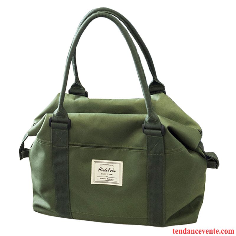 Sac À Dos Randonnée Femme Voyage Portable Grande Capacité Court Bagage Sac À Main Vert