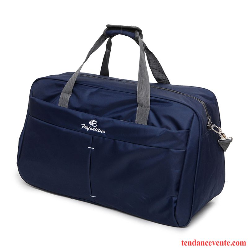 Sac À Dos Randonnée Homme Bagage Admission Voyage Grande Capacité Femme Loisir Bleu