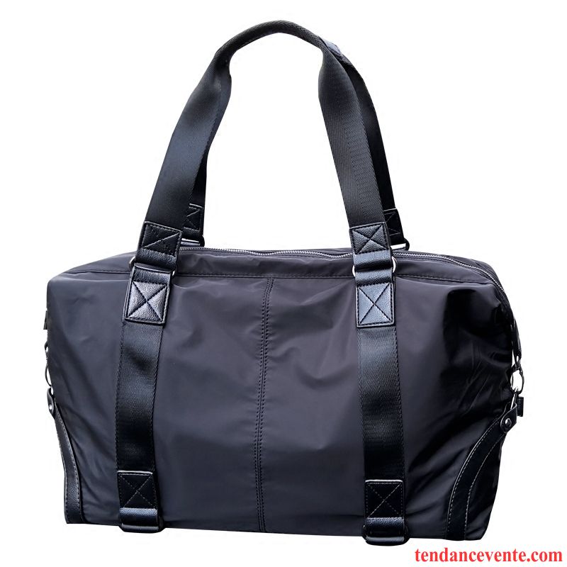 Sac À Dos Randonnée Homme Sac À Main Sport Simple Voyage Loisir Grande Capacité Noir