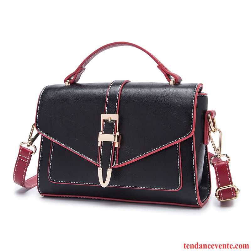 Sac À Main Femme Hiver Petit Tendance L'automne Le Nouveau All-match Noir