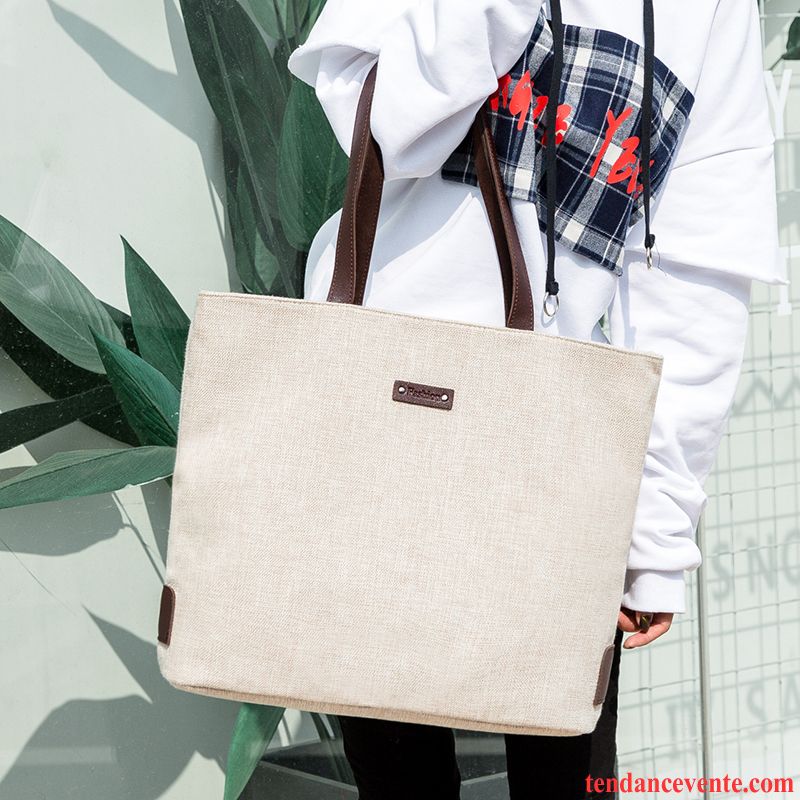 Sac À Main Femme Été Printemps Le Nouveau Frais Art Loisir Blanc