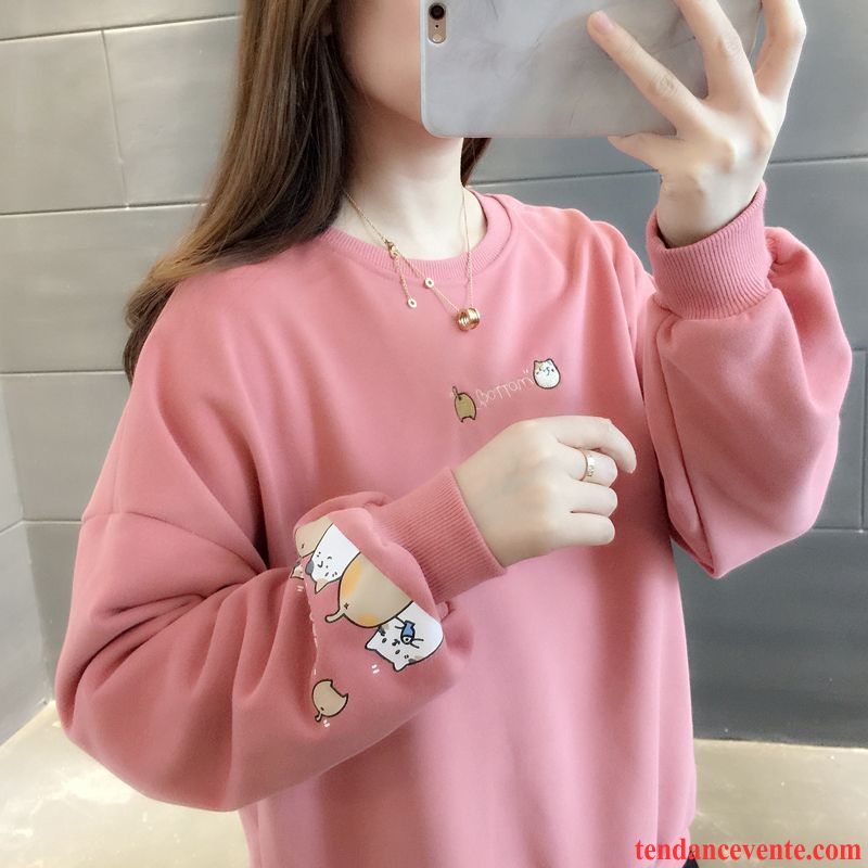 Sweat À Capuche Femme Dame Légère Printemps Pardessus Une Veste Tendance Rose