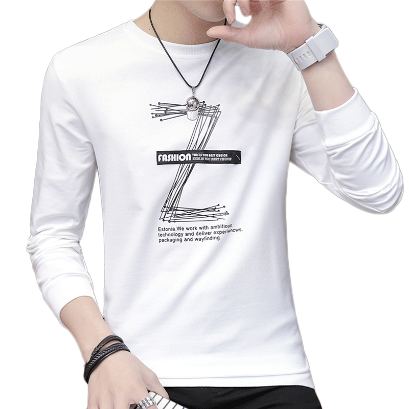 Sweatshirts Noire Homme Slim Blanc Longues Col Rond Chemise En Bas Tous Les Assortis Homme Hoodies Tendance Printemps Une Veste Lavande