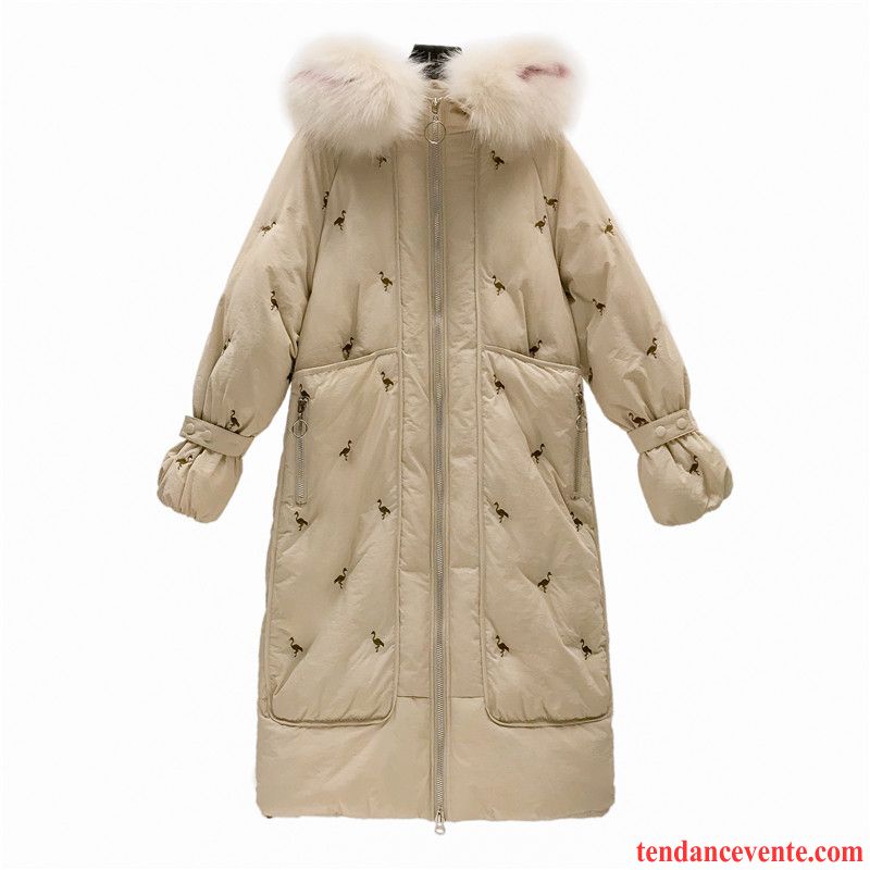 Veste En Coton Femme Hiver Manteau En Coton Matelassée Pardessus Chauds Longue